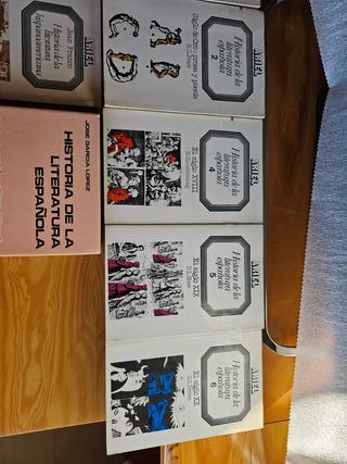 Colección Libros Historia de la Literatura Español