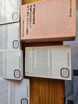 Colección Libros Historia de la Literatura Español