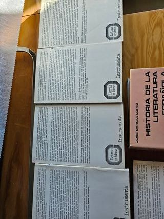 Colección Libros Historia de la Literatura Español