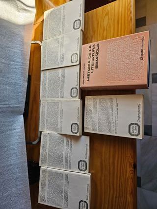 Colección Libros Historia de la Literatura Español