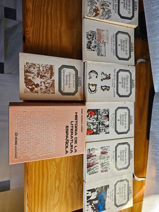 Colección Libros Historia de la Literatura Español