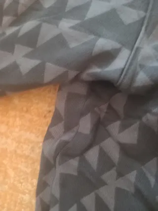 Sudadera Adidas cremallera gris