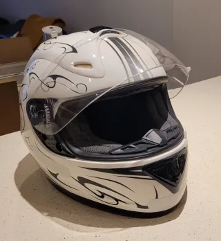 Casco integral de moto marca RIDE