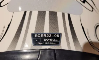 Casco integral de moto marca RIDE