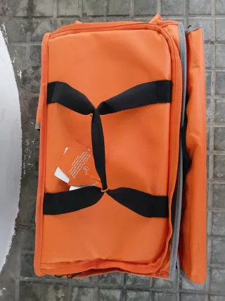 Mochila repartidor Just Eat naranja