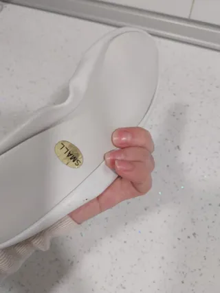 Zapatillas Ballet Baile Oro y Blanco