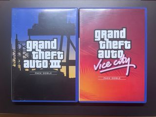 Pack Doble PS2 Grand Theft Auto Rockstar Games