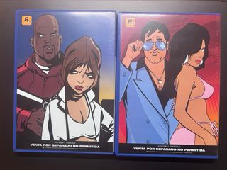 Pack Doble PS2 Grand Theft Auto Rockstar Games