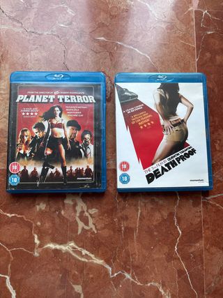 Pack Blu-ray Planet Terror + Death Proof