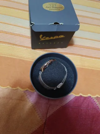 Orologio Vespa Nero e Argento