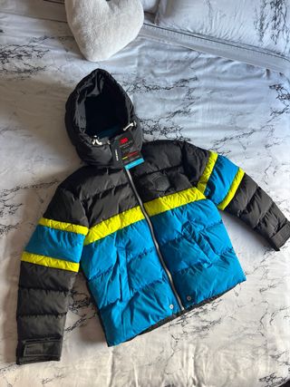 Abrigo Diesel Negro/Azul Talla M