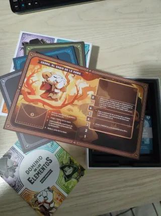 Juego de mesa Dominio de los Elementos