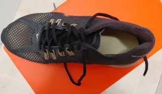 Nike Air Max 2013 Zapatillas Negras Doradas