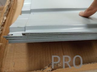 Arriate jardín acero 240x80x45cm