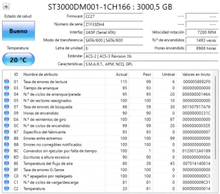 Disco Duro Seagate Barracuda 3TB
