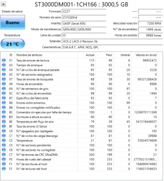 Disco Duro Seagate Barracuda 3TB SATA