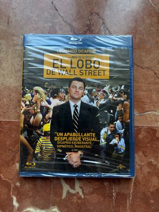 El Lobo de Wall Street Blu-ray Precintado