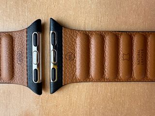 Apple Watch 41mm. Midnight Leather Link M/L