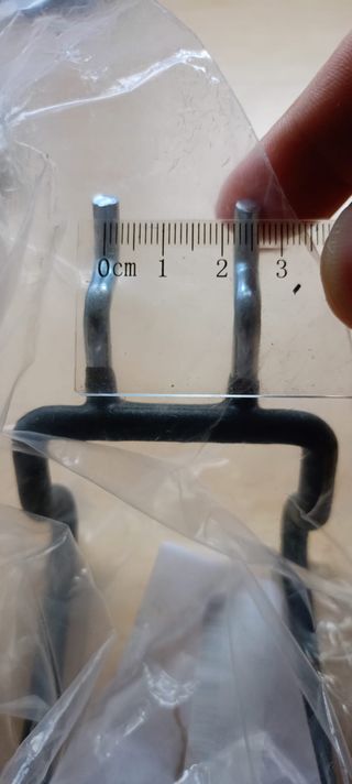 Gancho panel herramientas corto