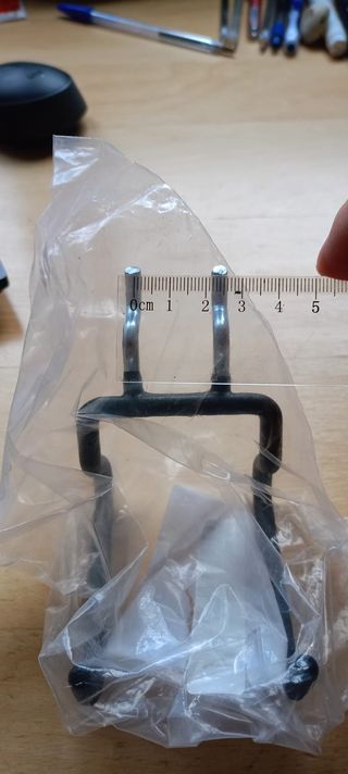 Gancho panel herramientas corto