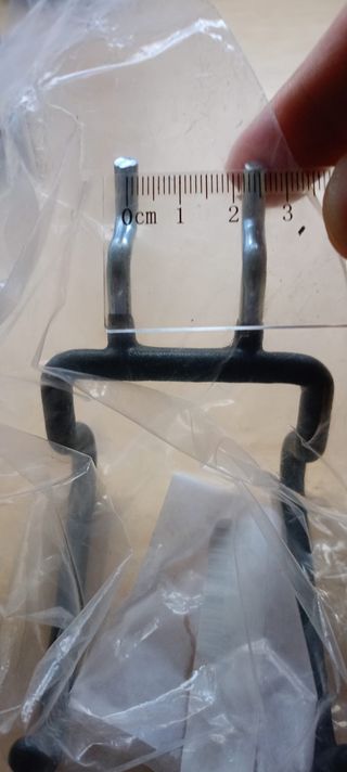 Gancho panel herramientas corto