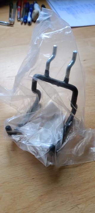 Gancho panel herramientas corto