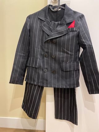 Disfraz/Traje Rayas Padrino 9/10 años