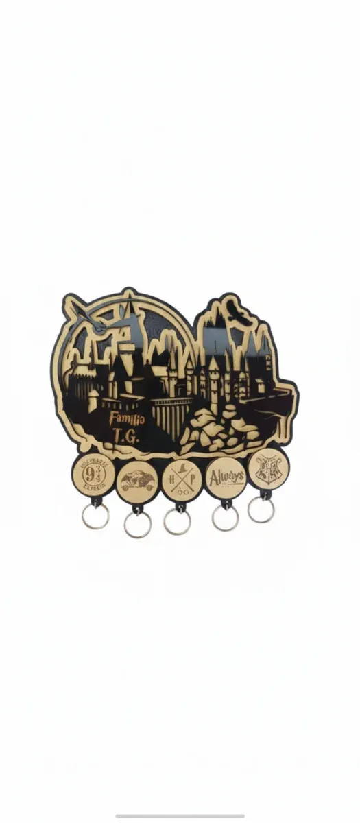 Cuelga llaves Harry Potter Hogwarts