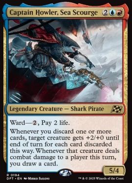 Capitan alarido Terror de los mares mazo commander