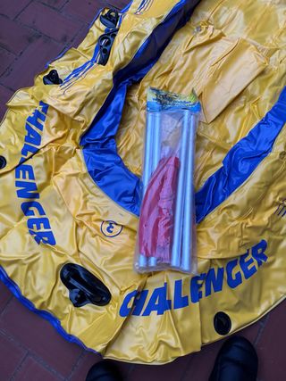 Barca inflable Challenger 3 con remos