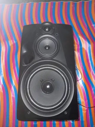 Pareja Altavoces Hi-Fi Kenwood Negros