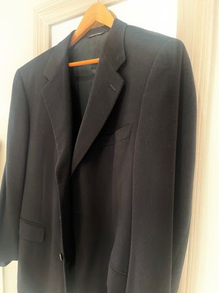 Americana de Lujo 100% Cashmere Negra