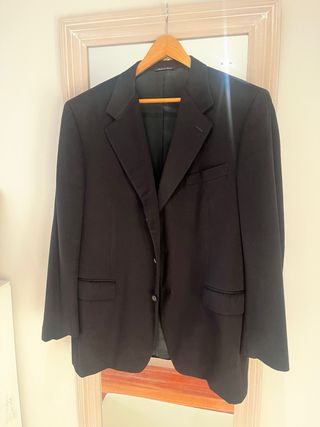 Americana de Lujo 100% Cashmere Negra