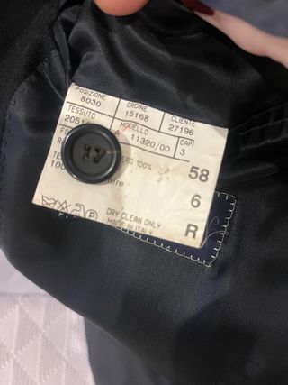 Americana de Lujo 100% Cashmere Negra