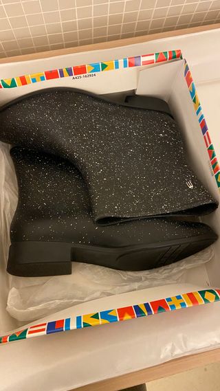 Galochas Melissa Dust Pretas