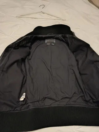 Cazadora cuero Mango mujer Talla XL