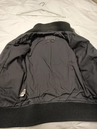 Cazadora cuero Mango mujer Talla XL