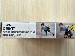 Mancuerna Ajustable 10kg Nueva Precintada