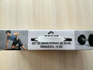 Mancuerna Ajustable 10kg Nueva Precintada
