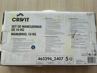 Mancuerna Ajustable 10kg Nueva Precintada