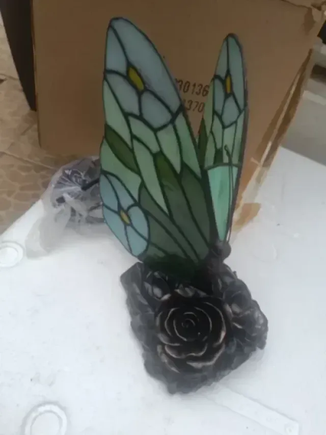 Lampada da notte Tiffany Mariposa