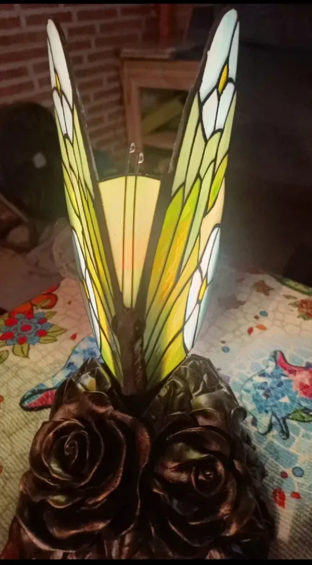 Lampada da notte Tiffany Mariposa