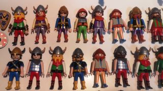 PLAYMOBIL VIKINGOS LOTE SOLDADOS + COMPLEMENTOS