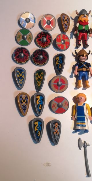 PLAYMOBIL VIKINGOS LOTE SOLDADOS + COMPLEMENTOS