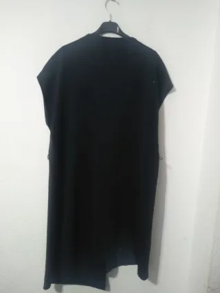 Vestido elegante Zara negro talla L