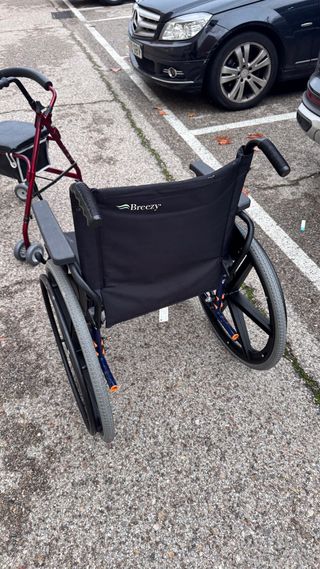 Silla de ruedas Breezy azul