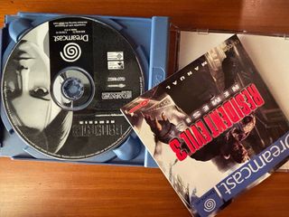 Resident Evil 3 Nemesis Dreamcast Capcom