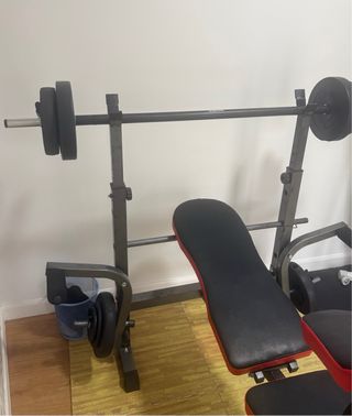 Banco de ejercicios multifuncional