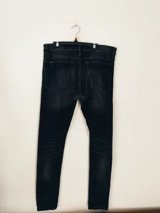 Vaqueros Pull&Bear hombre de color azul marino