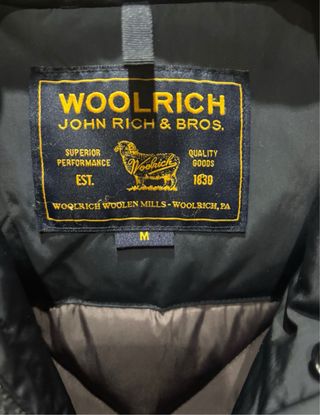 Giubbotto Woolrich donna blu